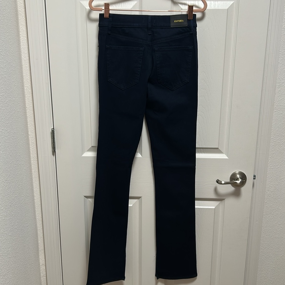 🔥 NWT 🚨 Express Mid Rise Skyscraper Jeans - Picture 2 of 6